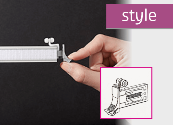 Style Rollgleiter Ersatzteil Style Schiene